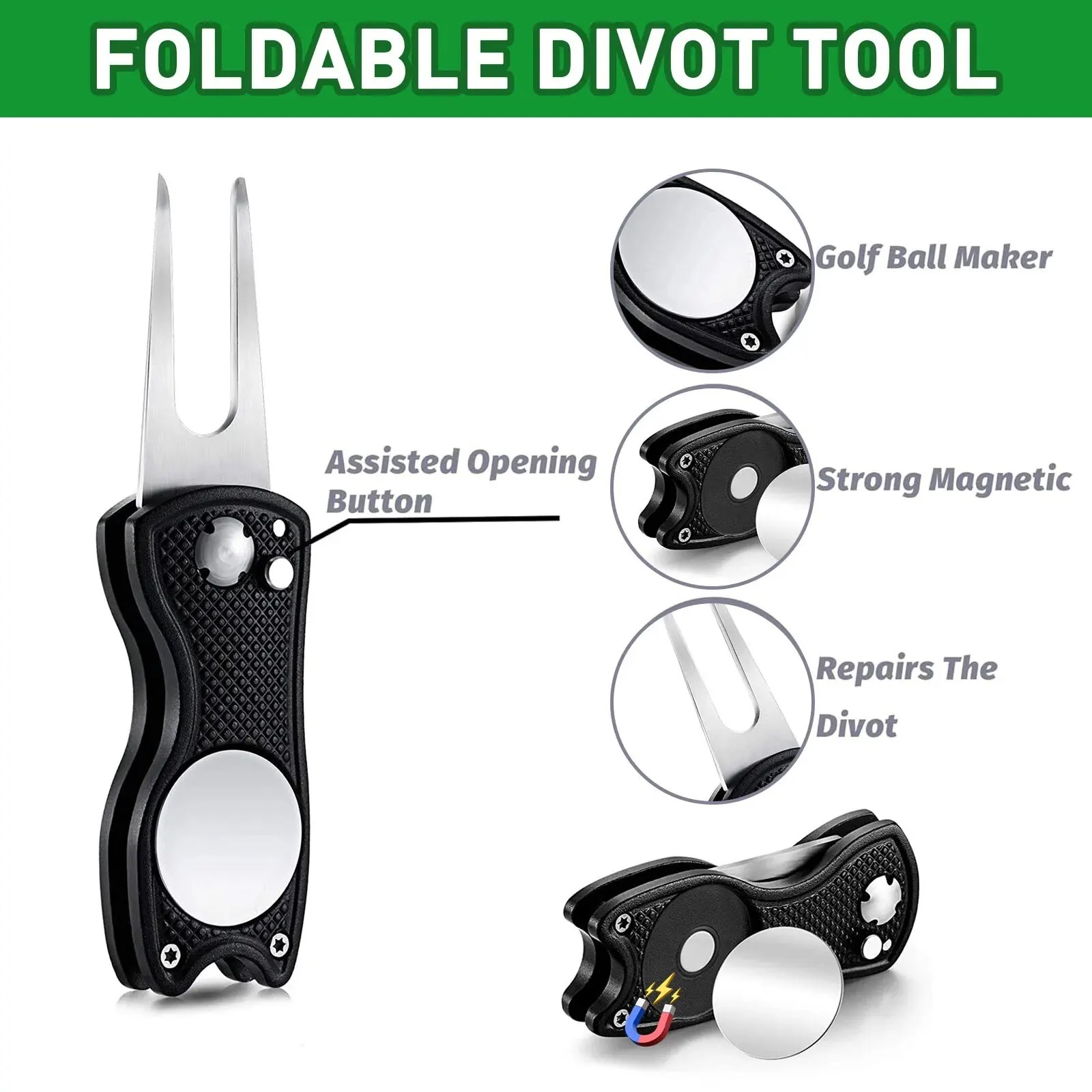 Golf Sopası Fırçası ve Havlu T - Golf Equipment Kit incelemesi ve fiyatı